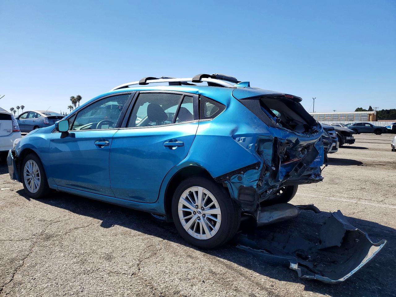 2017 Subaru Impreza Premium Plus Blue vin: 4S3GTAD62H3748642