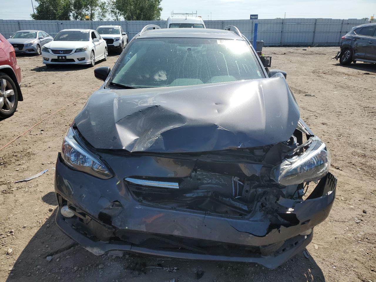 2022 Subaru Impreza Premium Серый vin: 4S3GTAD62N3729228