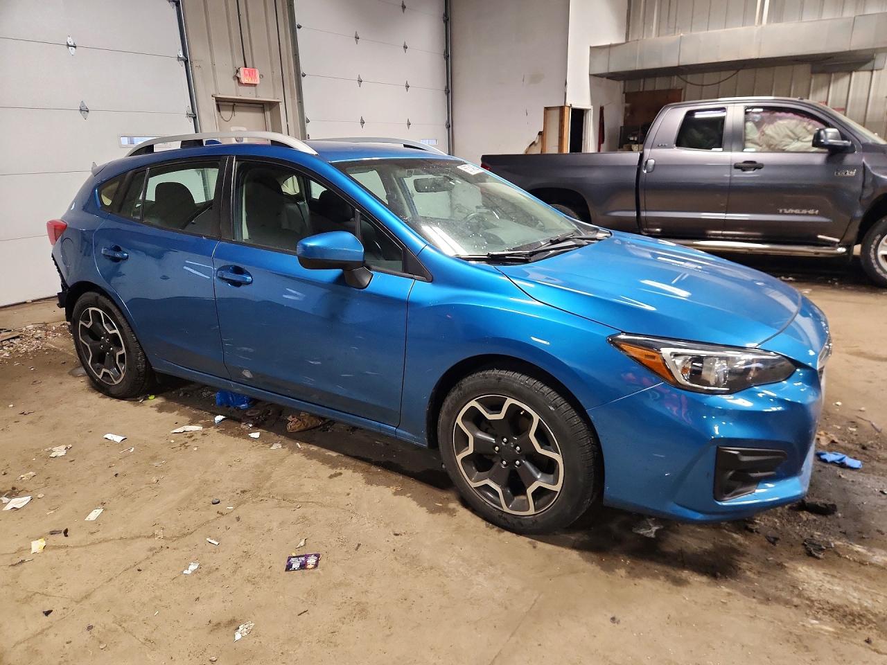 2017 Subaru Impreza Premium Plus Blue vin: 4S3GTAD64H3750716
