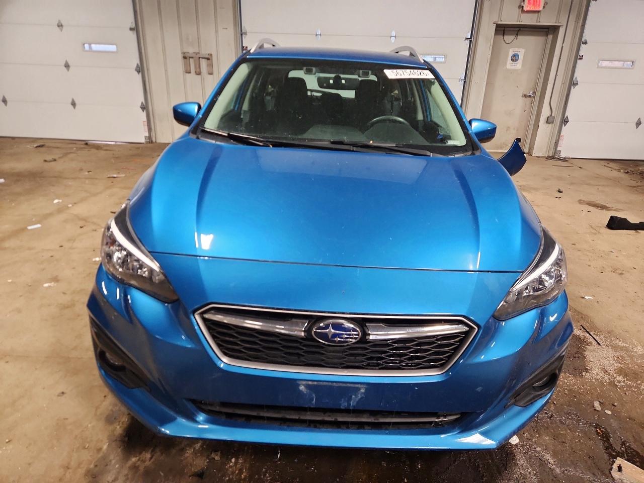 2017 Subaru Impreza Premium Plus Blue vin: 4S3GTAD64H3750716