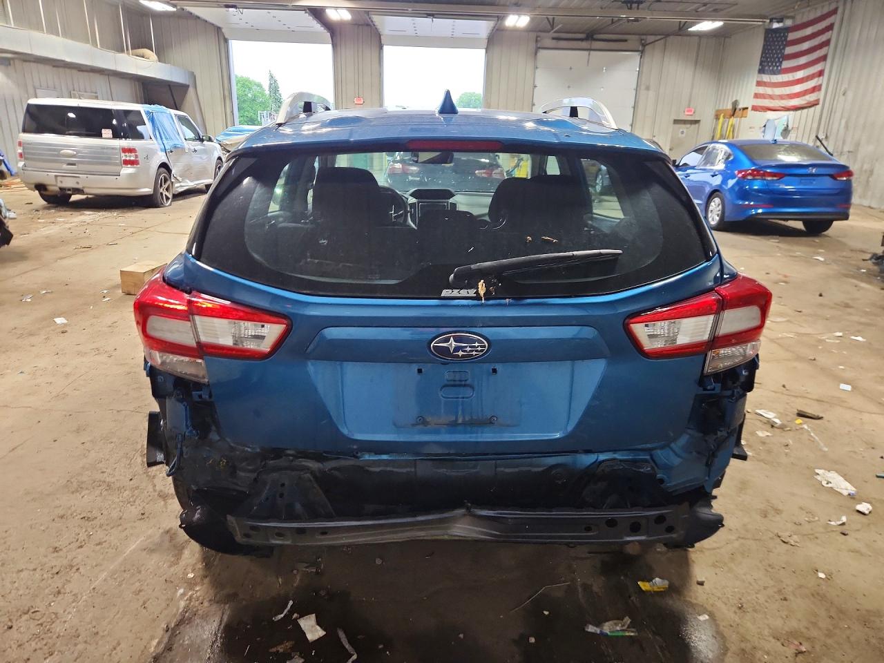 2017 Subaru Impreza Premium Plus Blue vin: 4S3GTAD64H3750716