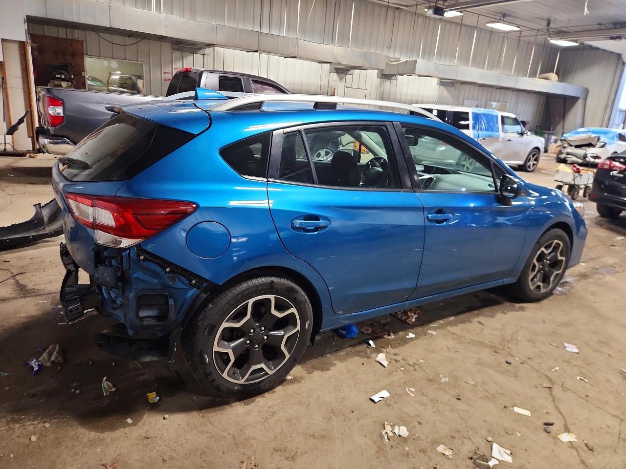 2017 Subaru Impreza Premium Plus Blue vin: 4S3GTAD64H3750716