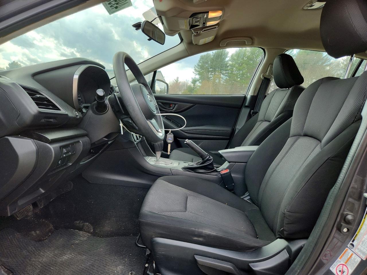 2019 Subaru Impreza Premium Gray vin: 4S3GTAD64K3720073