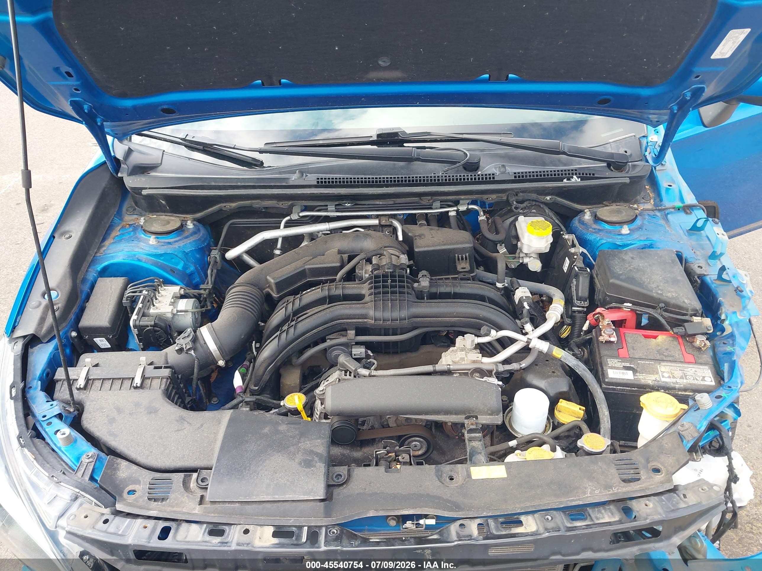 2020 Subaru Impreza Premium 5-door Blue vin: 4S3GTAD65L3707897