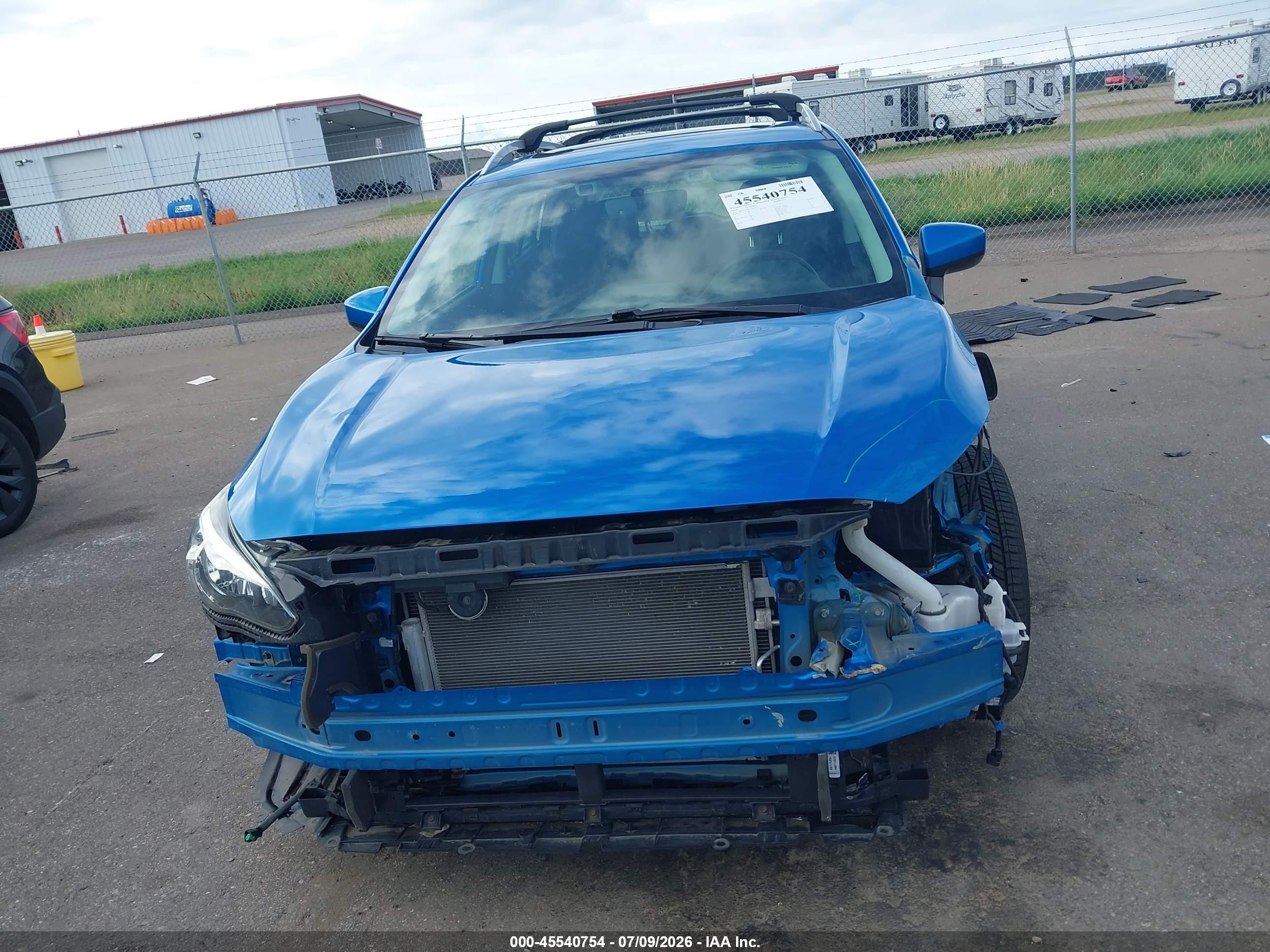 2020 Subaru Impreza Premium 5-door Blue vin: 4S3GTAD65L3707897