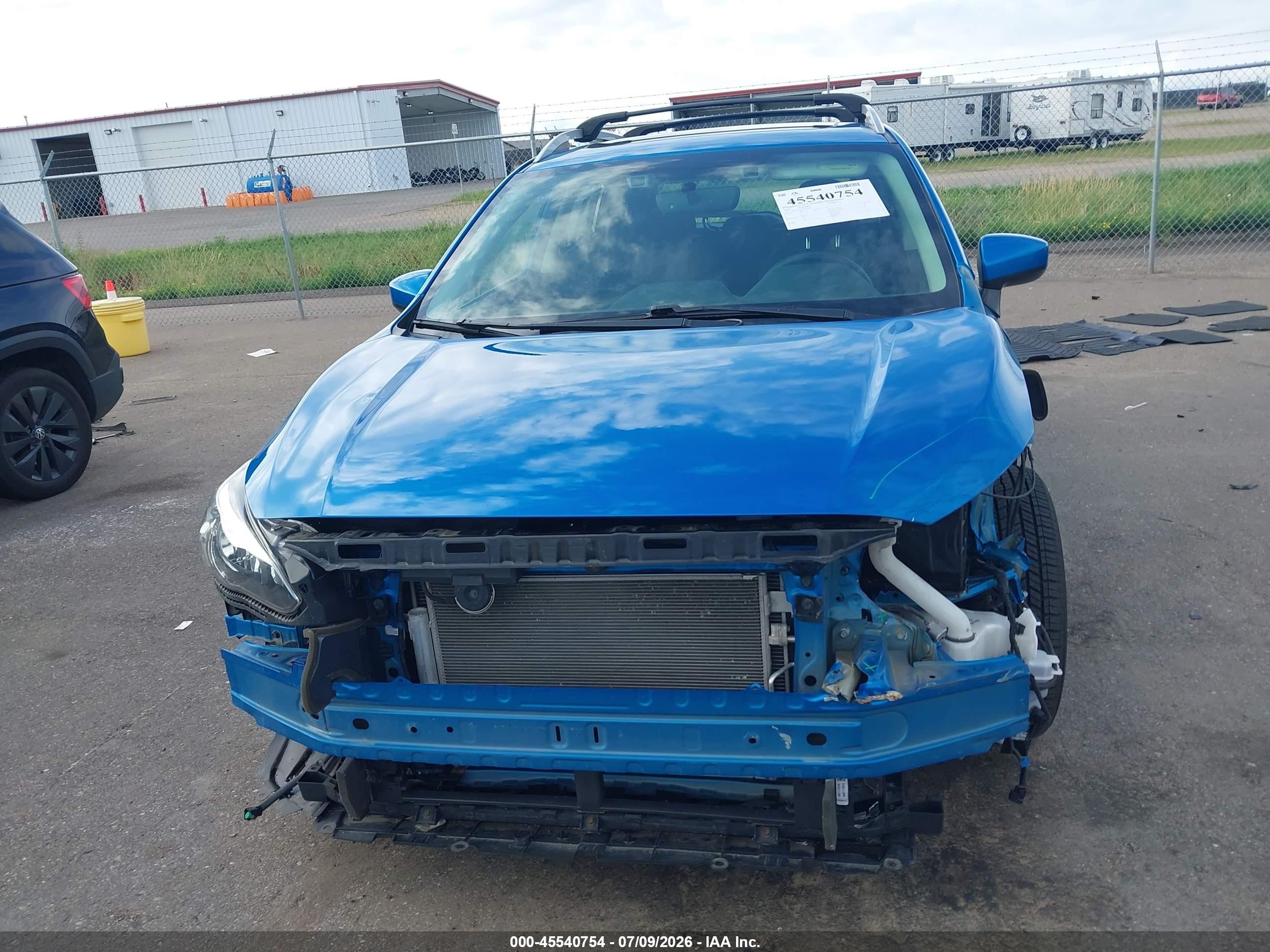 2020 Subaru Impreza Premium 5-door Blue vin: 4S3GTAD65L3707897