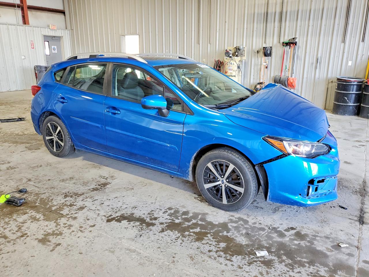 2022 Subaru Impreza Premium Blue vin: 4S3GTAD66N3711721
