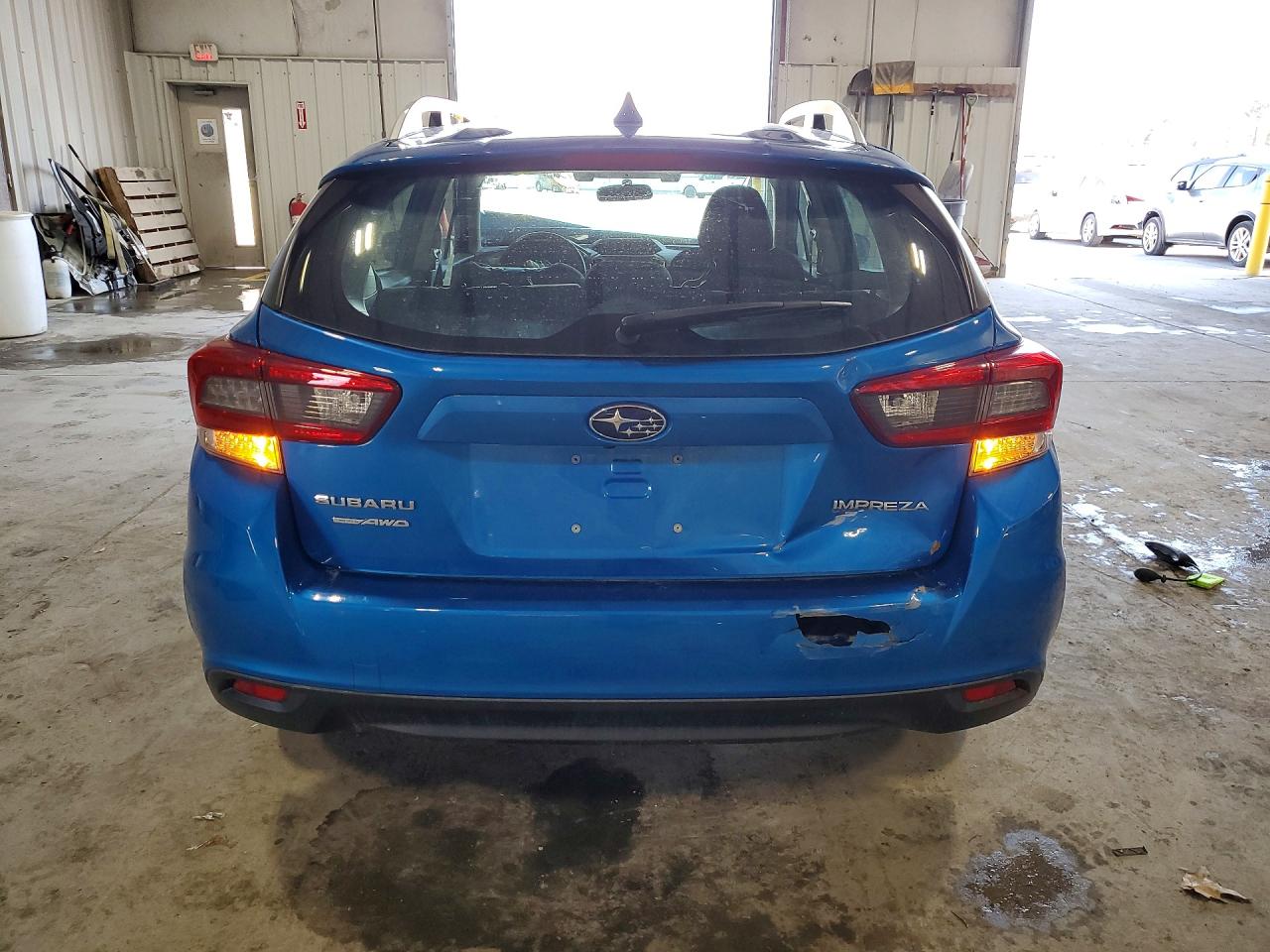 2022 Subaru Impreza Premium Blue vin: 4S3GTAD66N3711721