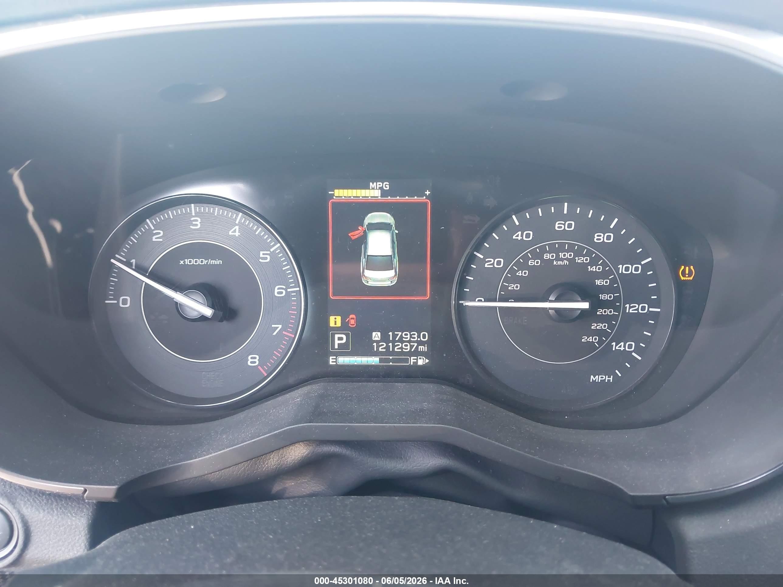 2017 Subaru Impreza 2.0i Premium Серый vin: 4S3GTAD68H3748869
