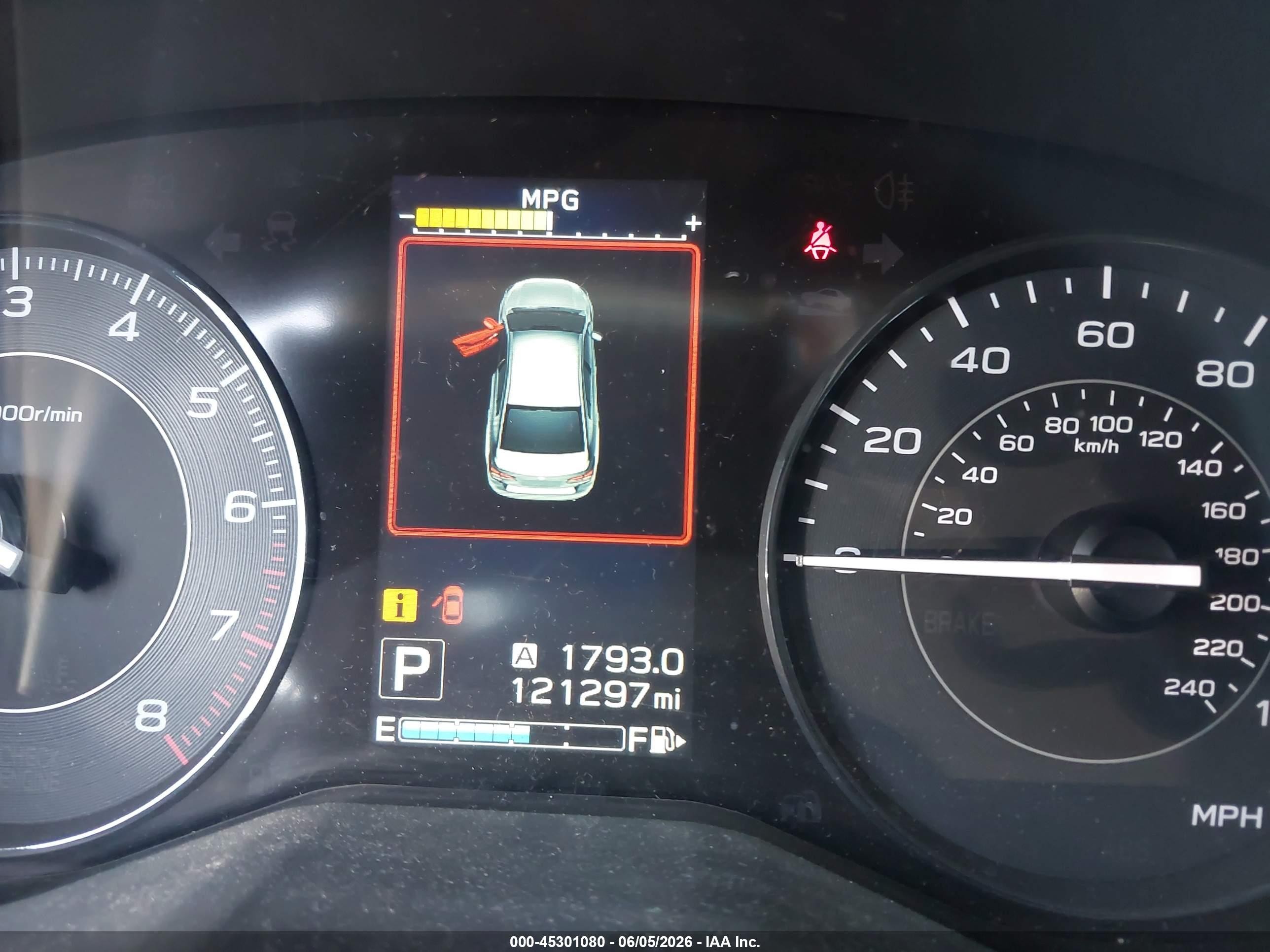 2017 Subaru Impreza 2.0i Premium Серый vin: 4S3GTAD68H3748869