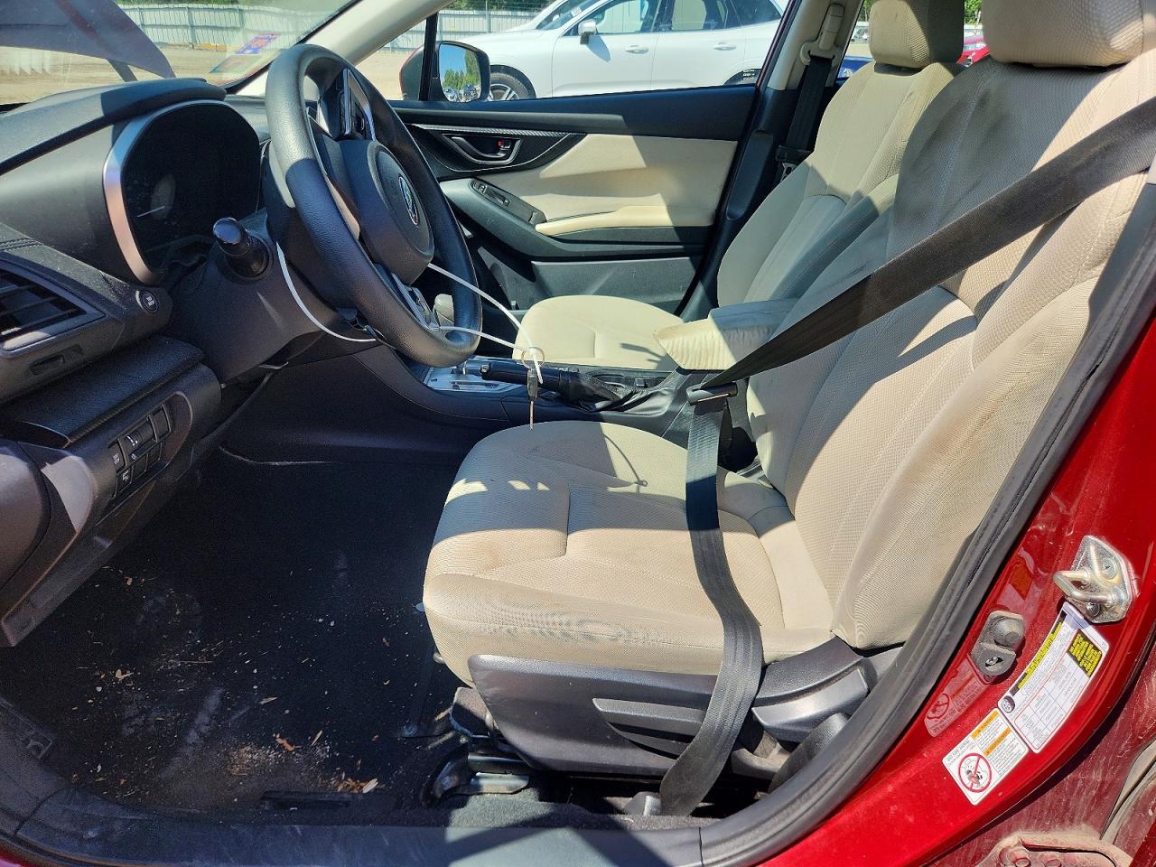 2017 Subaru Impreza Premium Plus Red vin: 4S3GTAD69H3707621