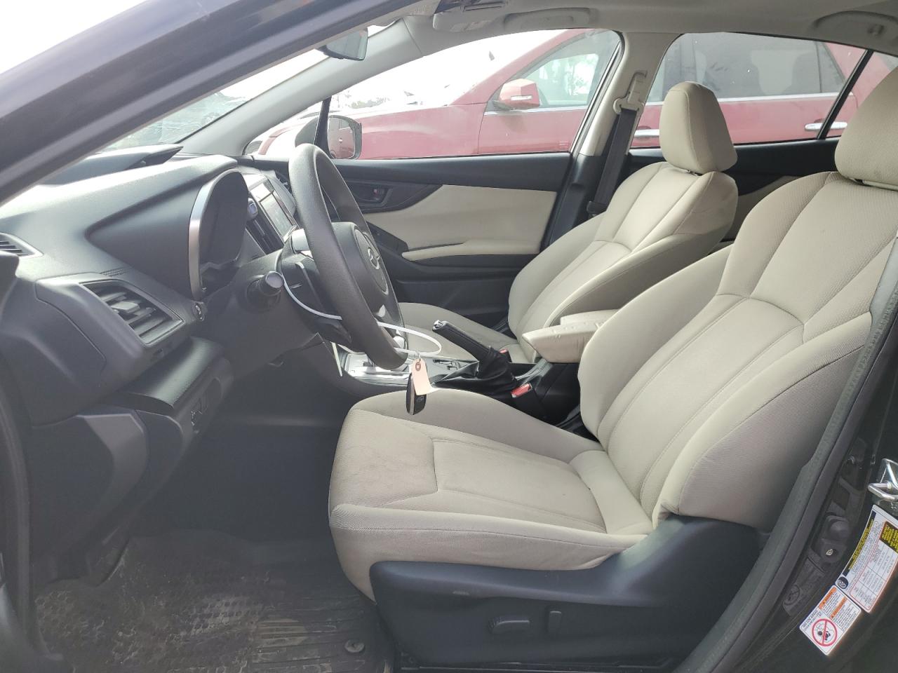 2020 Subaru Impreza Premium Черный vin: 4S3GTAD69L3714254