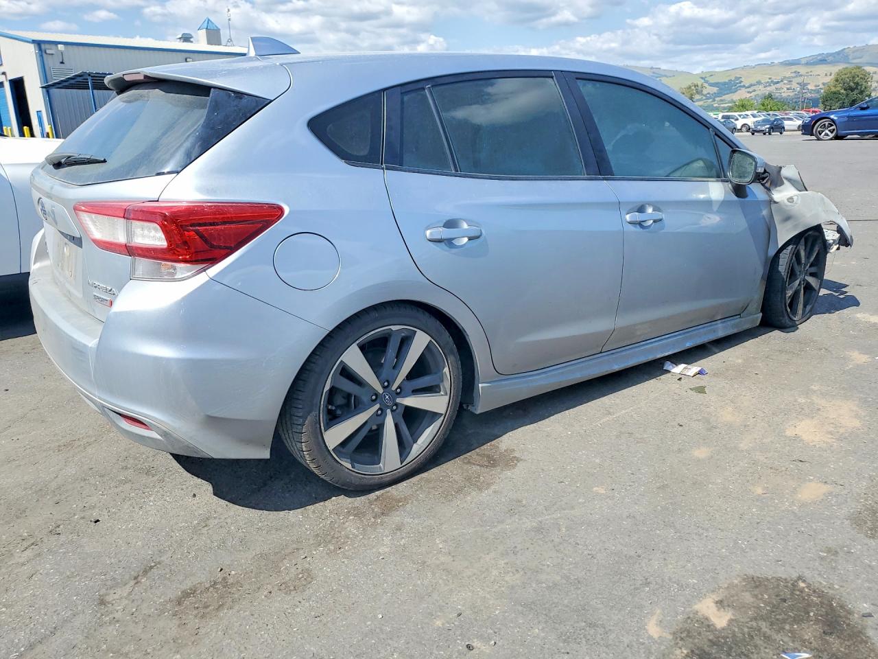 2019 Subaru Impreza Sport Silver vin: 4S3GTAJ6XK3748383