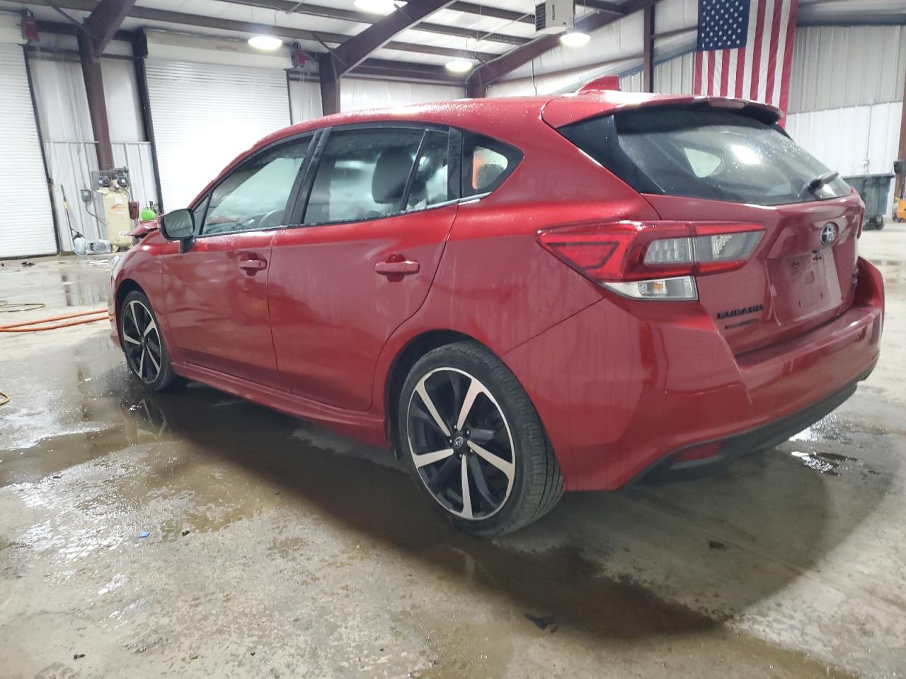 2023 Subaru Impreza Sport Burgundy vin: 4S3GTAL60P3712917