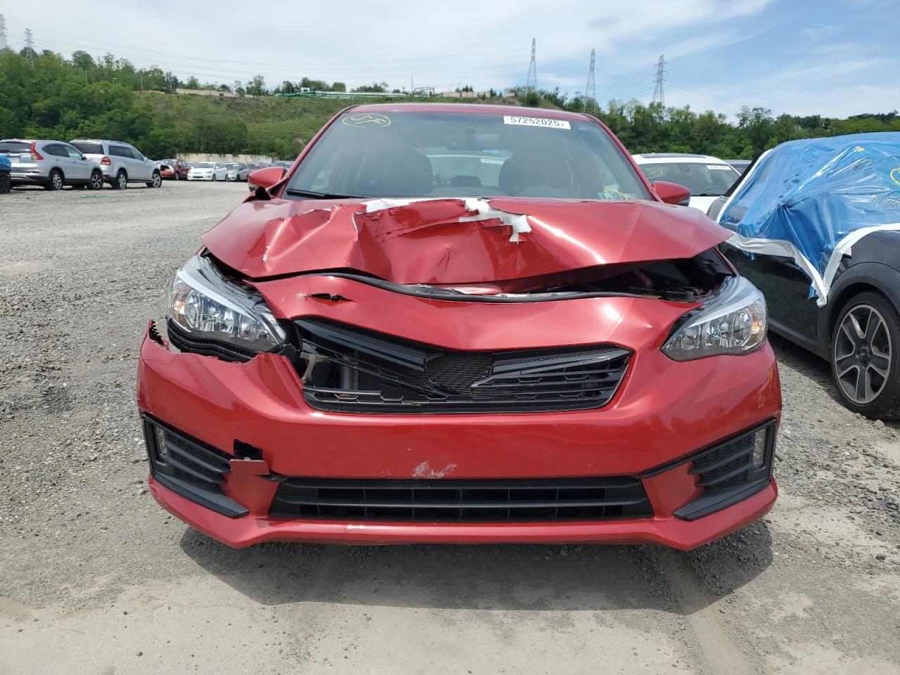 2023 Subaru Impreza Sport Burgundy vin: 4S3GTAL60P3712917