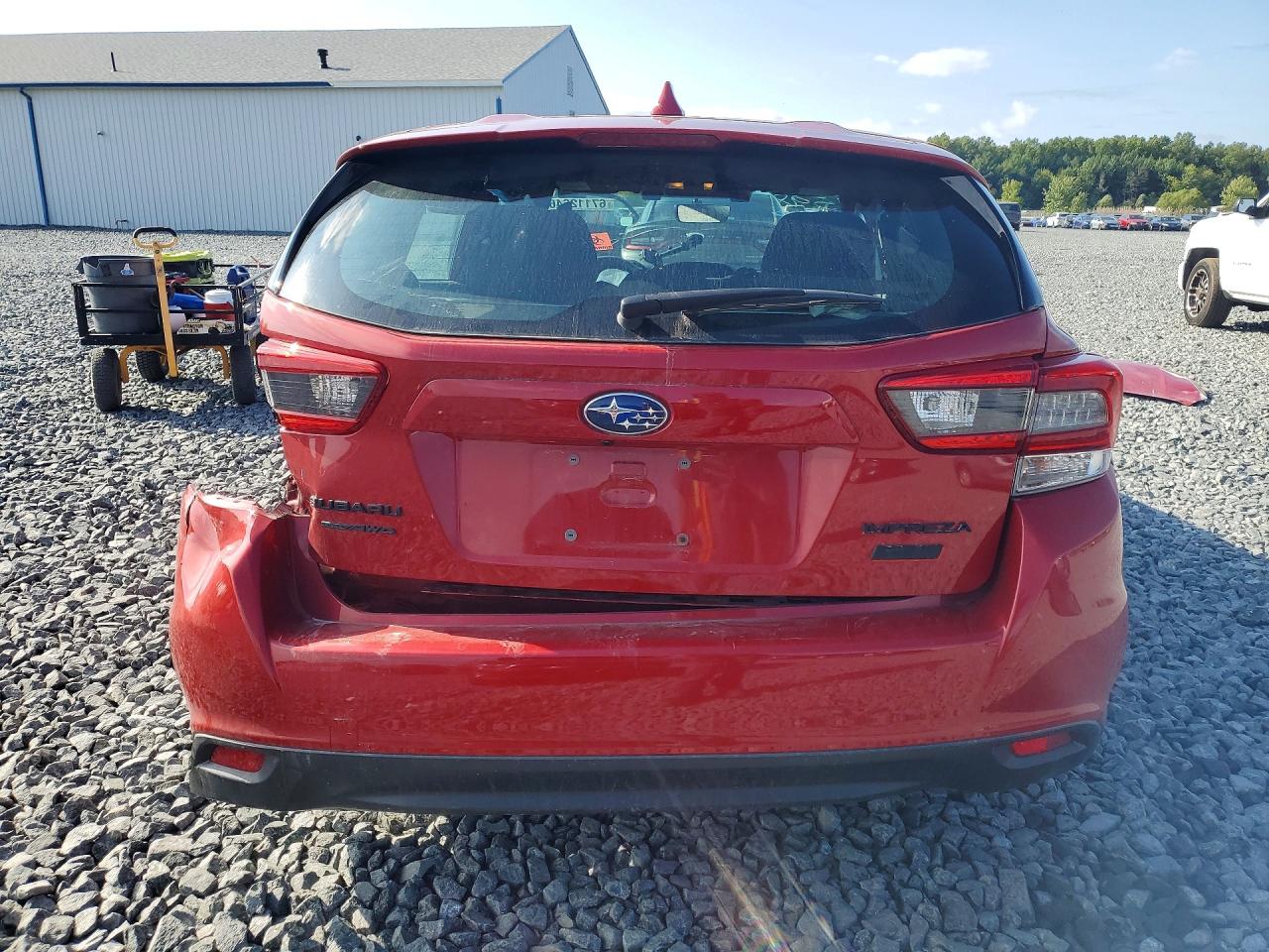 2023 Subaru Impreza Sport Red vin: 4S3GTAL60P3712917