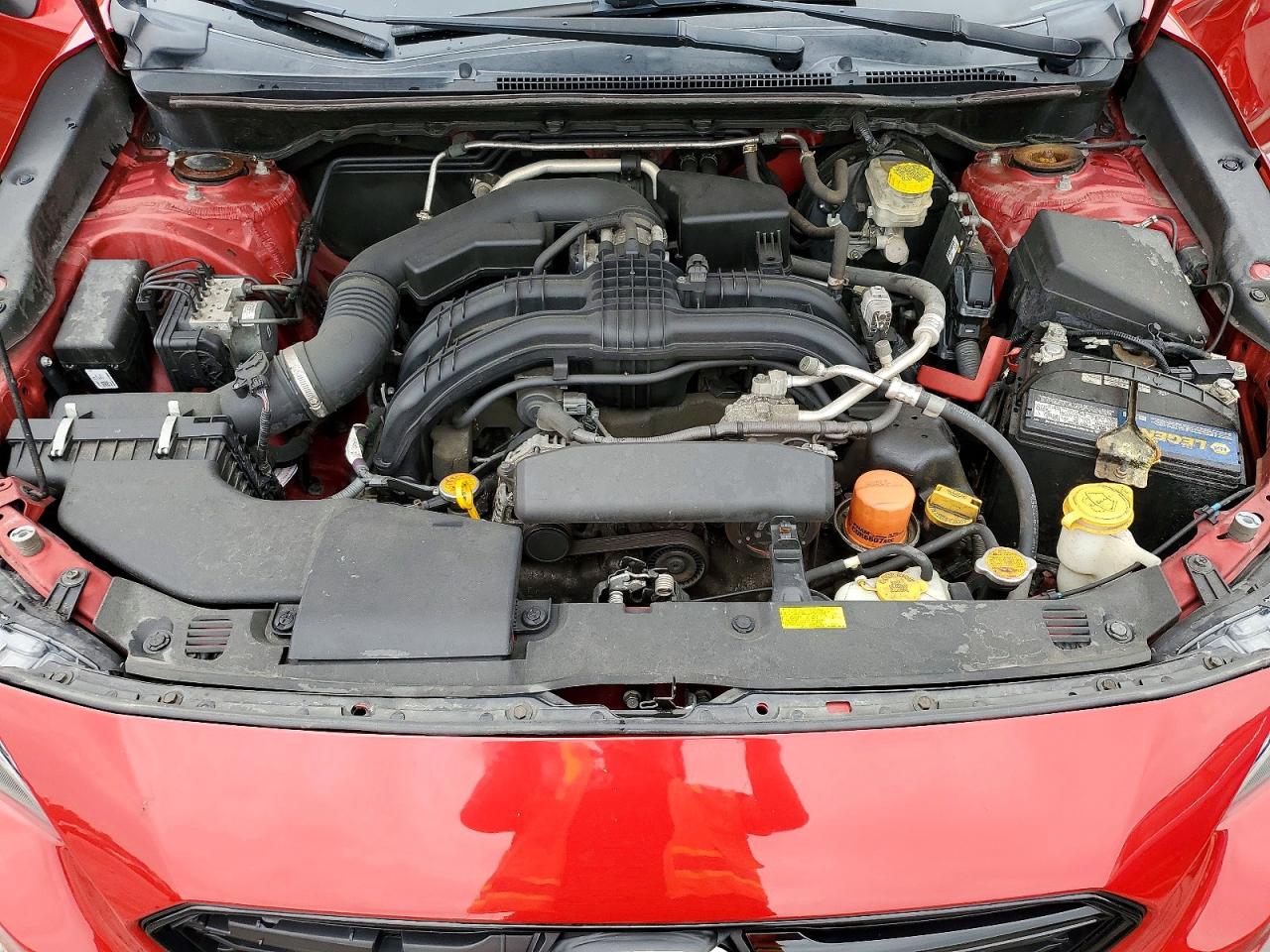 2017 Subaru Impreza Sport Red vin: 4S3GTAL61H3700177