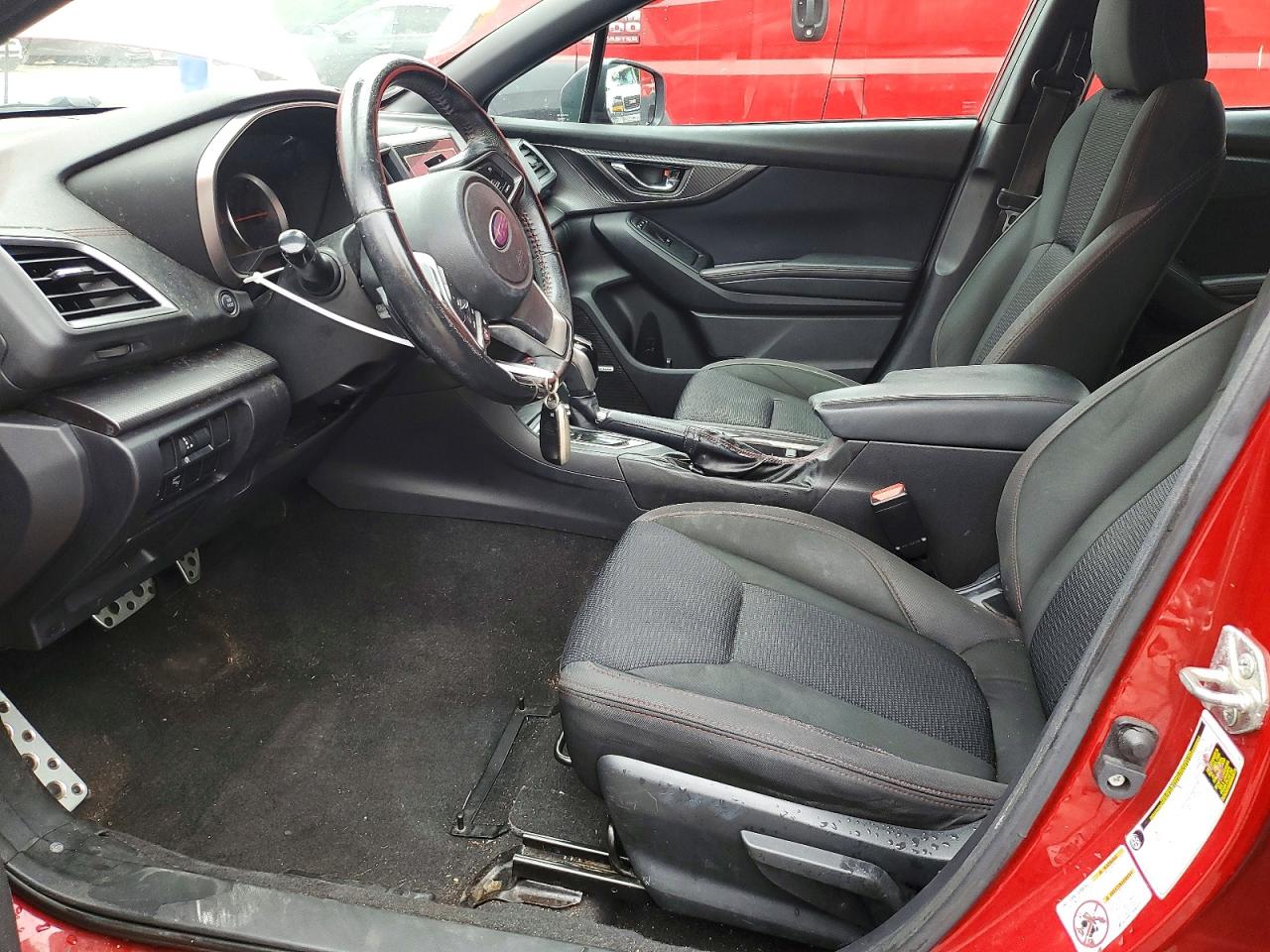 2017 Subaru Impreza Sport Red vin: 4S3GTAL61H3700177