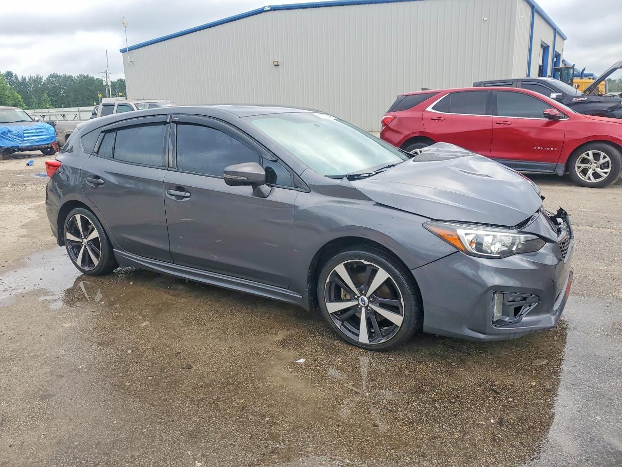 2018 Subaru Impreza Sport Gray vin: 4S3GTAL61J3701786