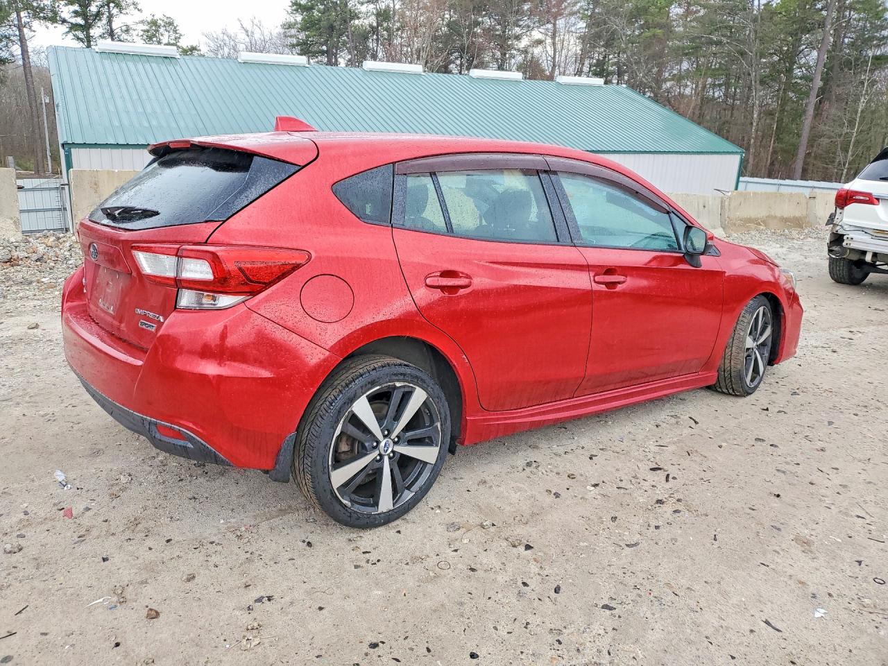 2017 Subaru Impreza Sport Red vin: 4S3GTAL63H3700715