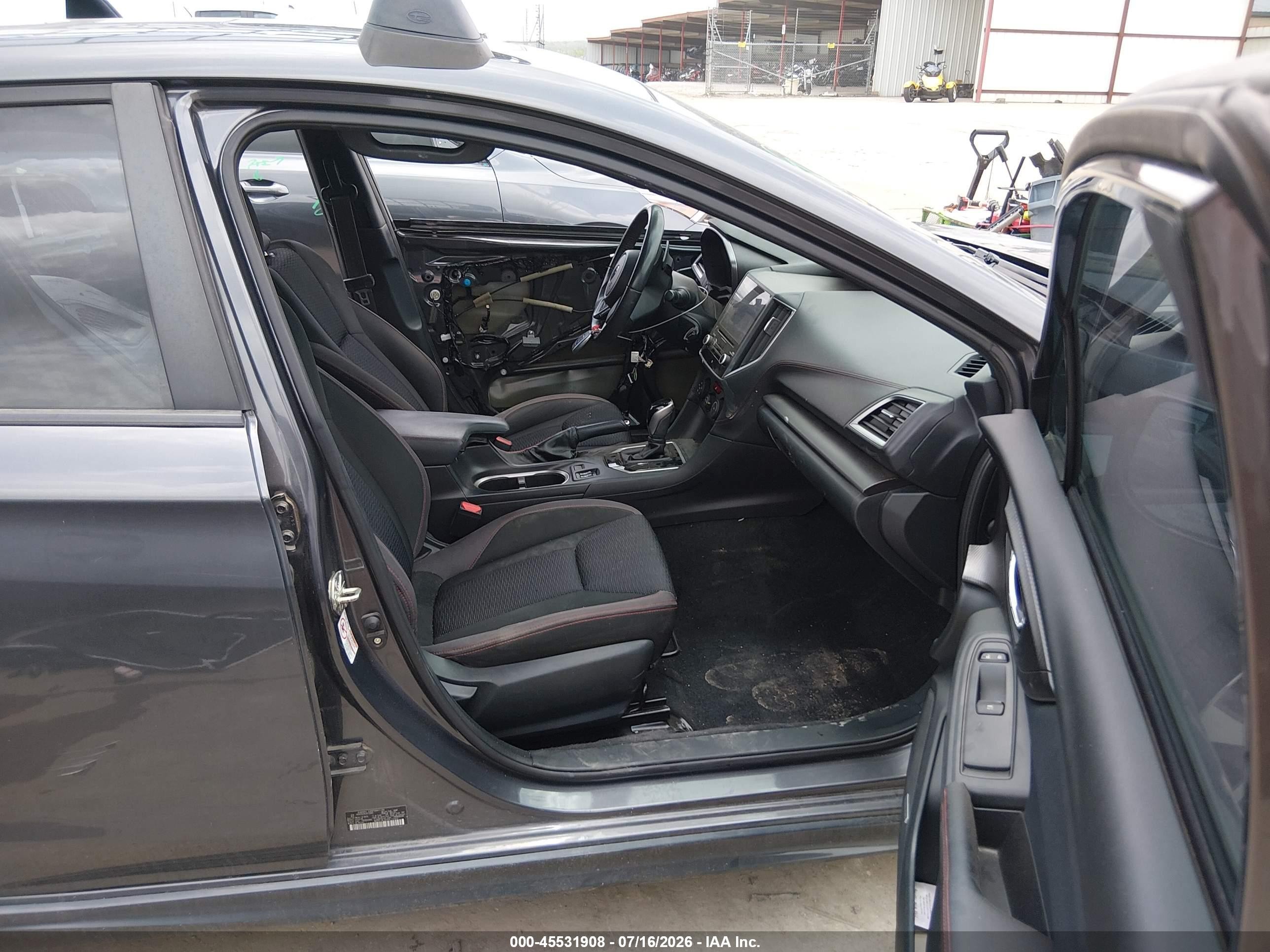 2018 Subaru Impreza 2.0i Sport Gray vin: 4S3GTAL6XJ3713287