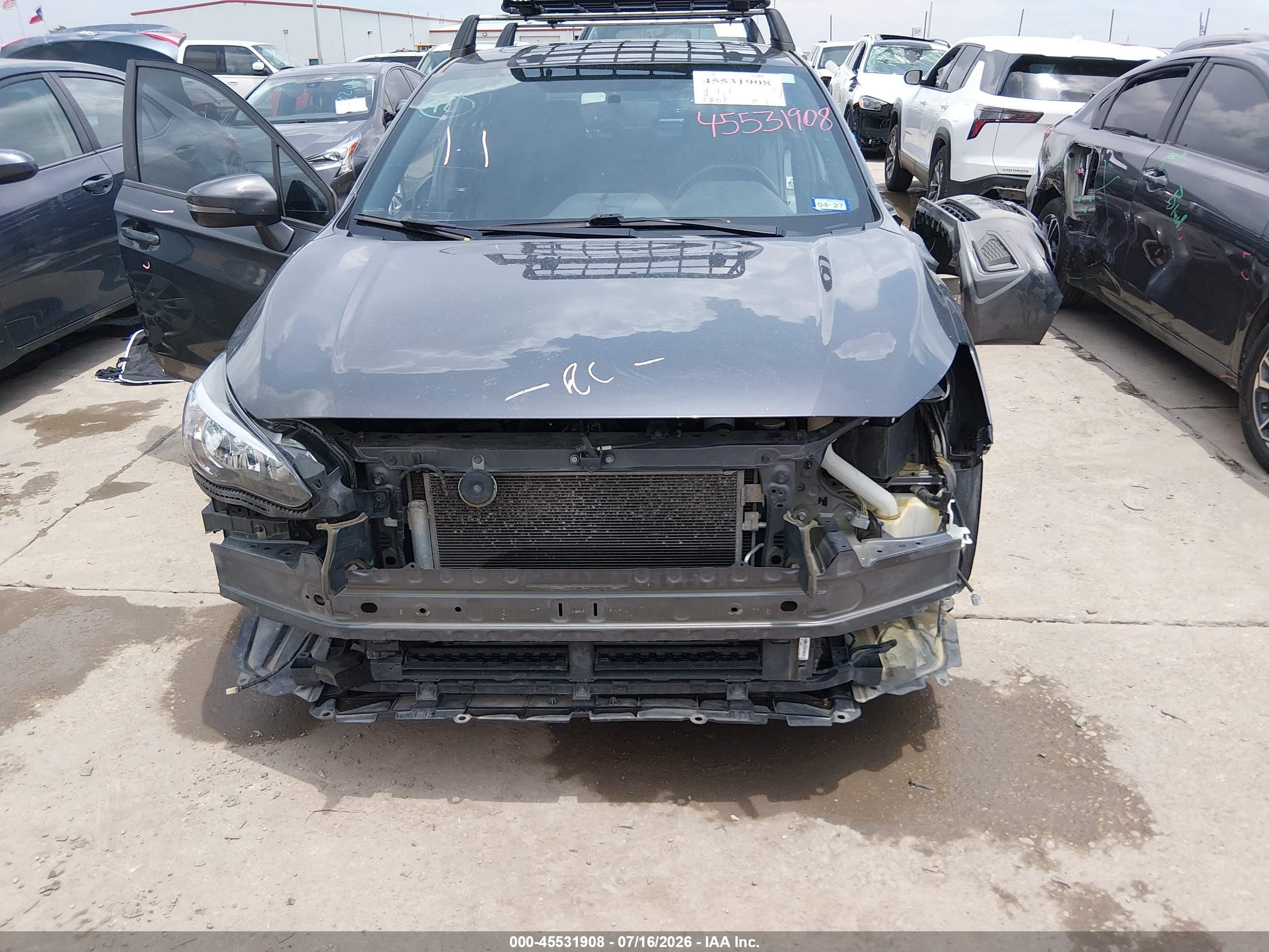 2018 Subaru Impreza 2.0i Sport Gray vin: 4S3GTAL6XJ3713287