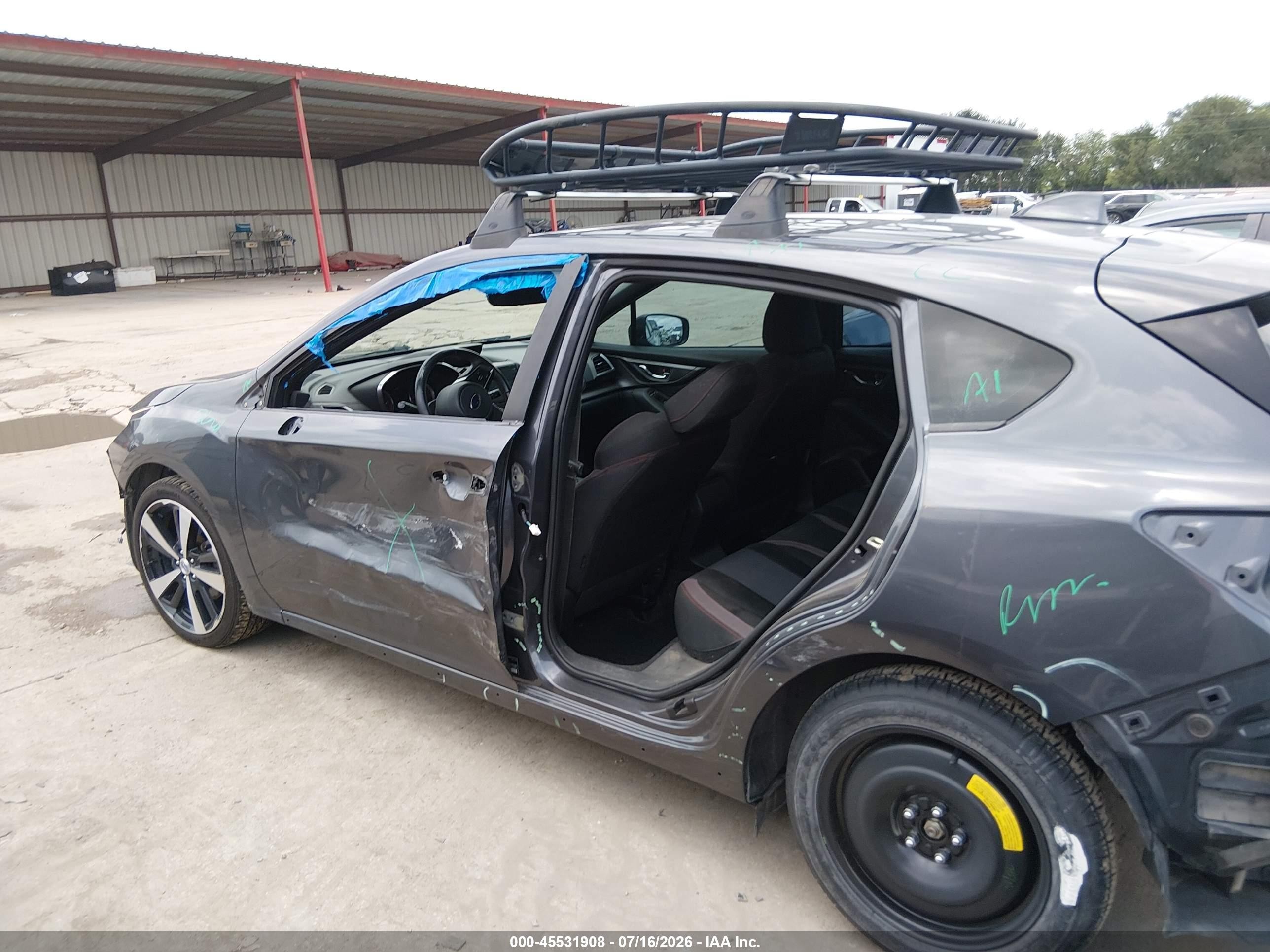 2018 Subaru Impreza 2.0i Sport Gray vin: 4S3GTAL6XJ3713287