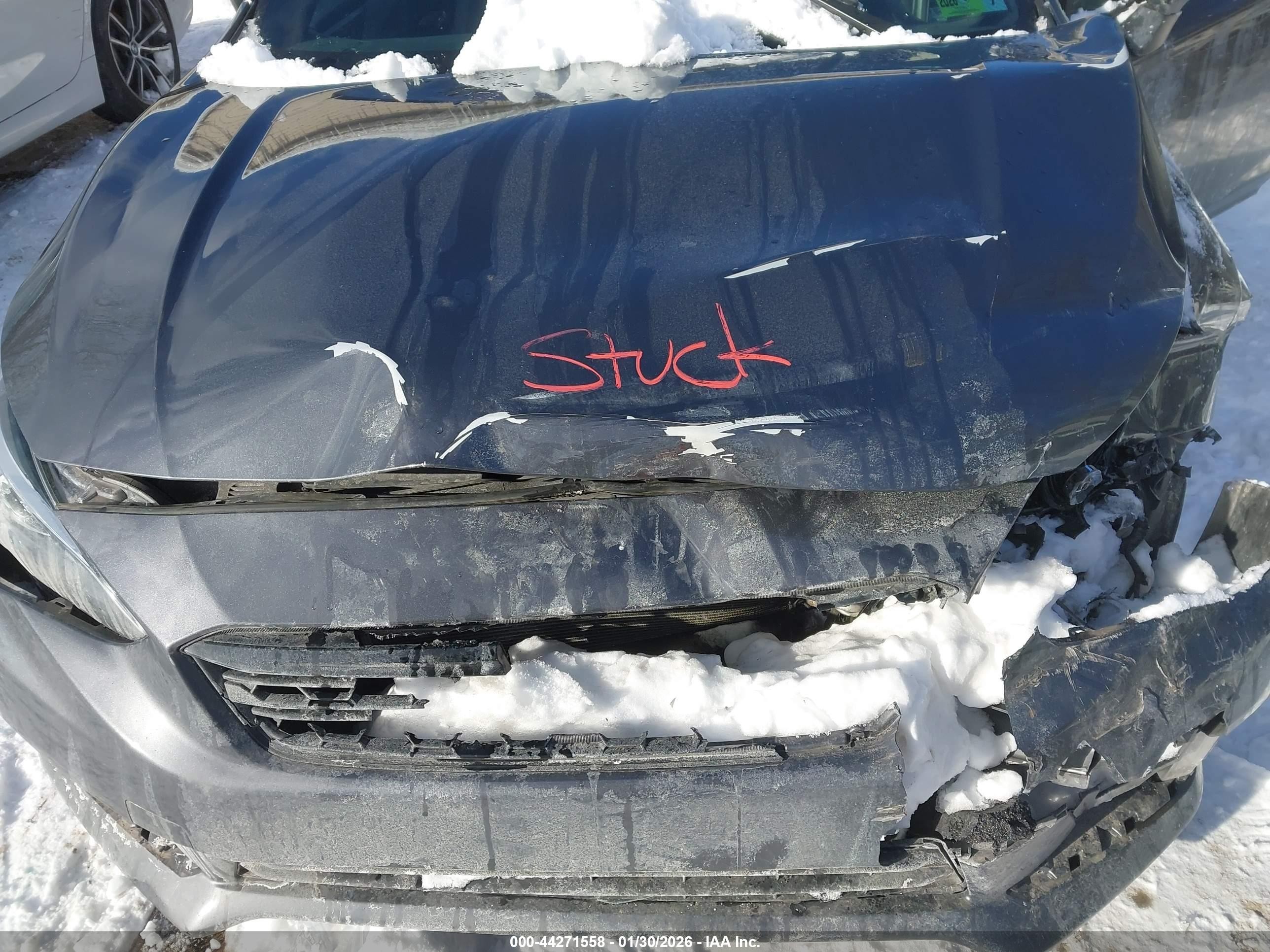 2022 Subaru Impreza Sport 5-door Серый vin: 4S3GTAL6XN3703381