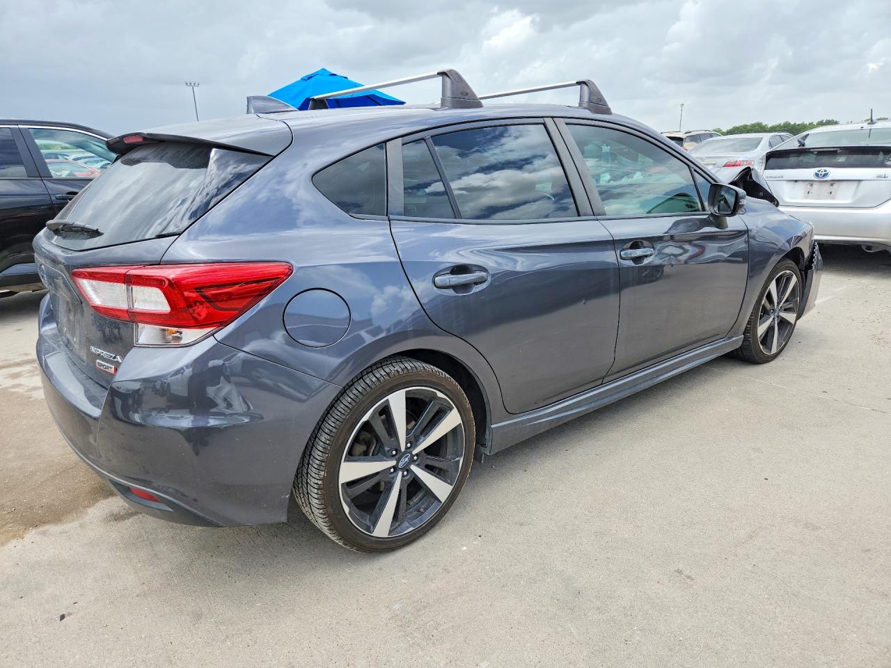 2019 Subaru Impreza Sport Charcoal vin: 4S3GTAM6XK3749190