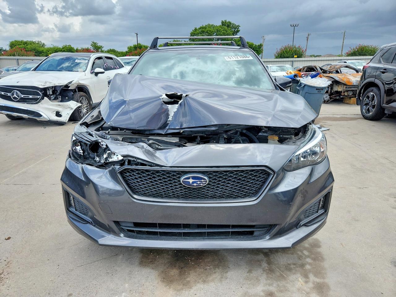 2019 Subaru Impreza Sport Charcoal vin: 4S3GTAM6XK3749190