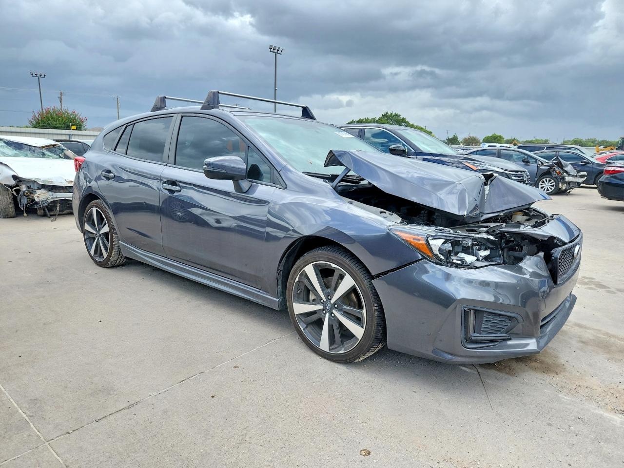 2019 Subaru Impreza Sport Charcoal vin: 4S3GTAM6XK3749190