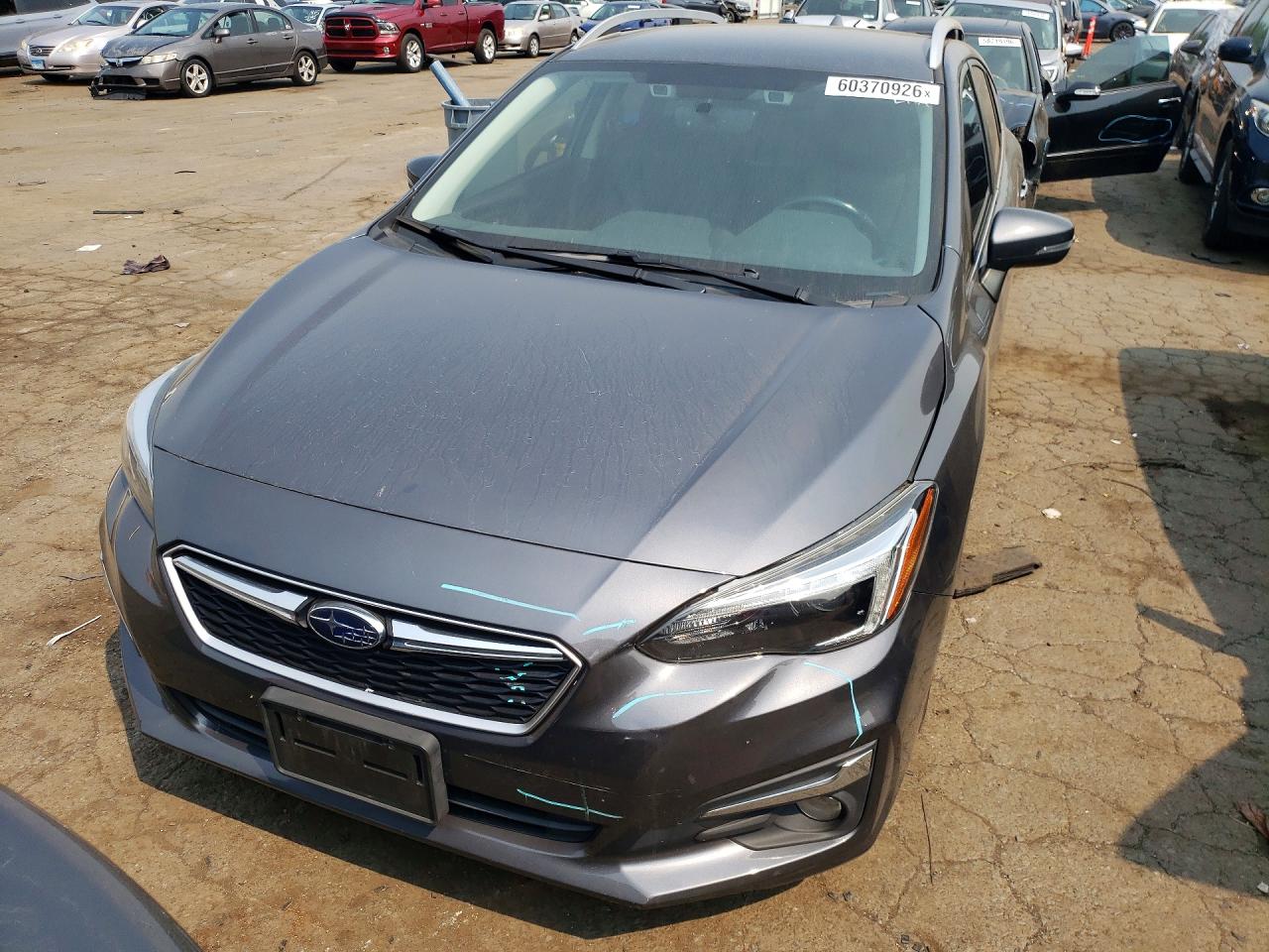 2019 Subaru Impreza Limited Gray vin: 4S3GTAS61K3733625