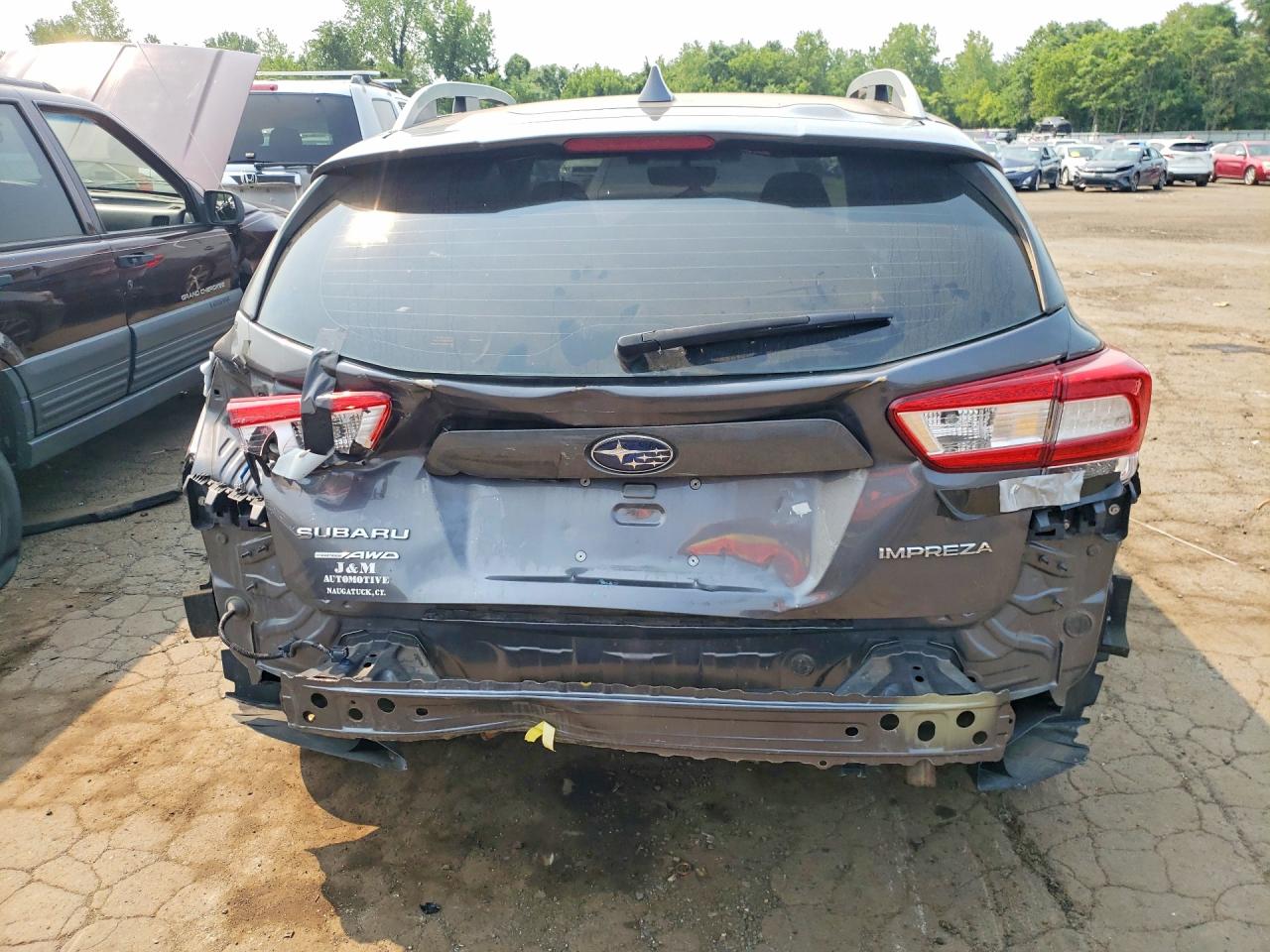 2019 Subaru Impreza Limited Gray vin: 4S3GTAS61K3733625