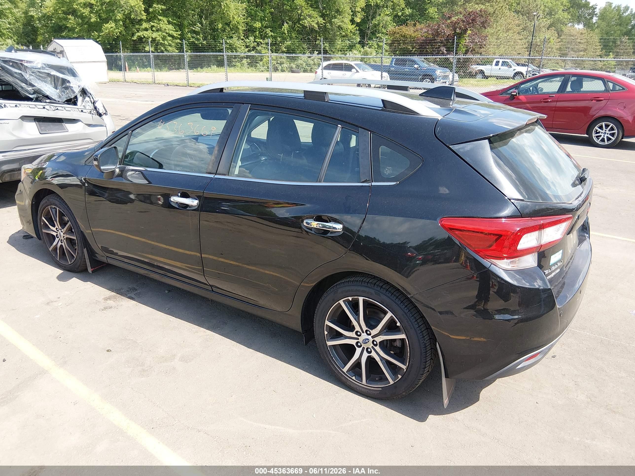 2017 Subaru Impreza 2.0i Limited Black vin: 4S3GTAT61H3717299