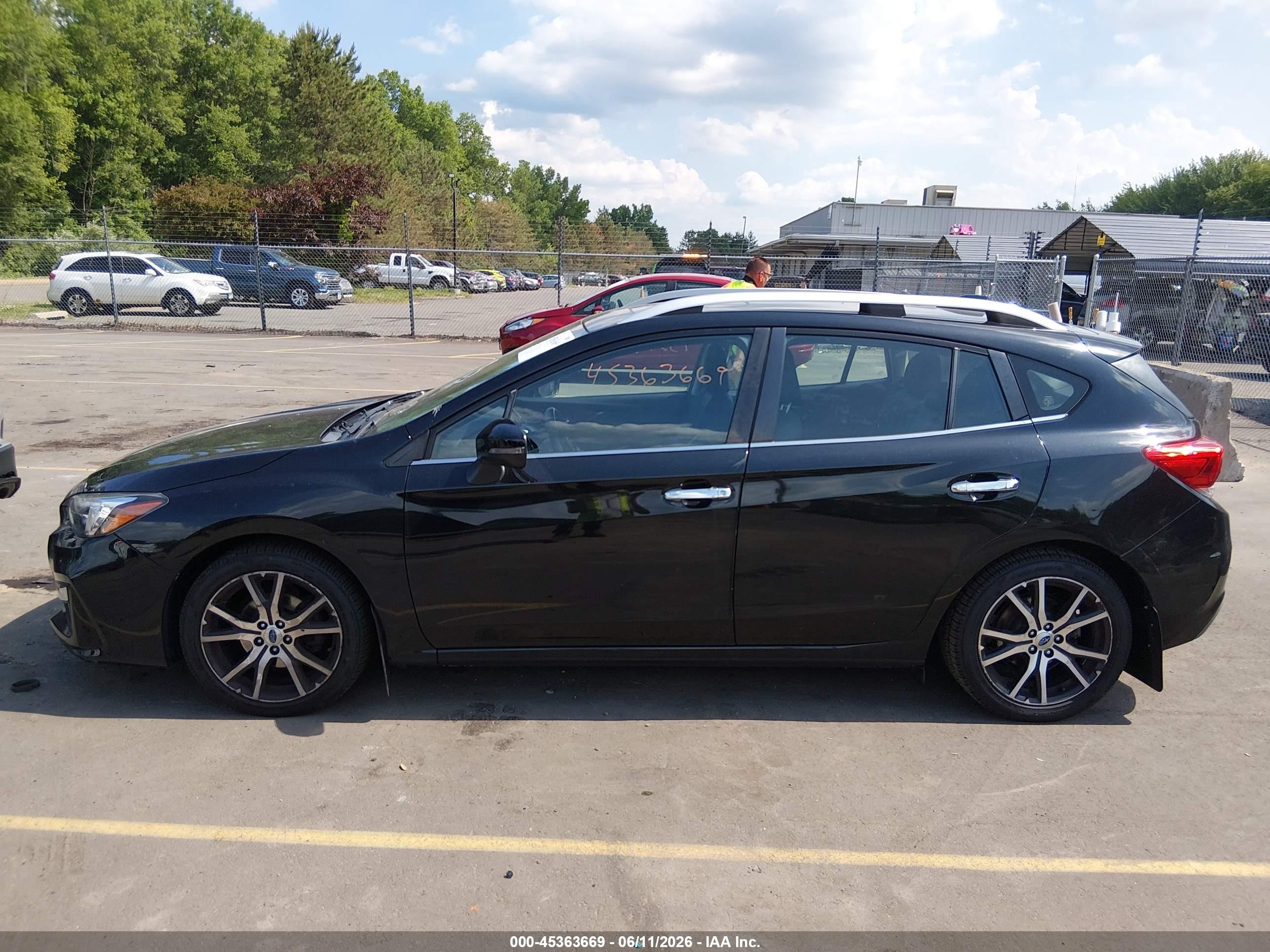 2017 Subaru Impreza 2.0i Limited Black vin: 4S3GTAT61H3717299