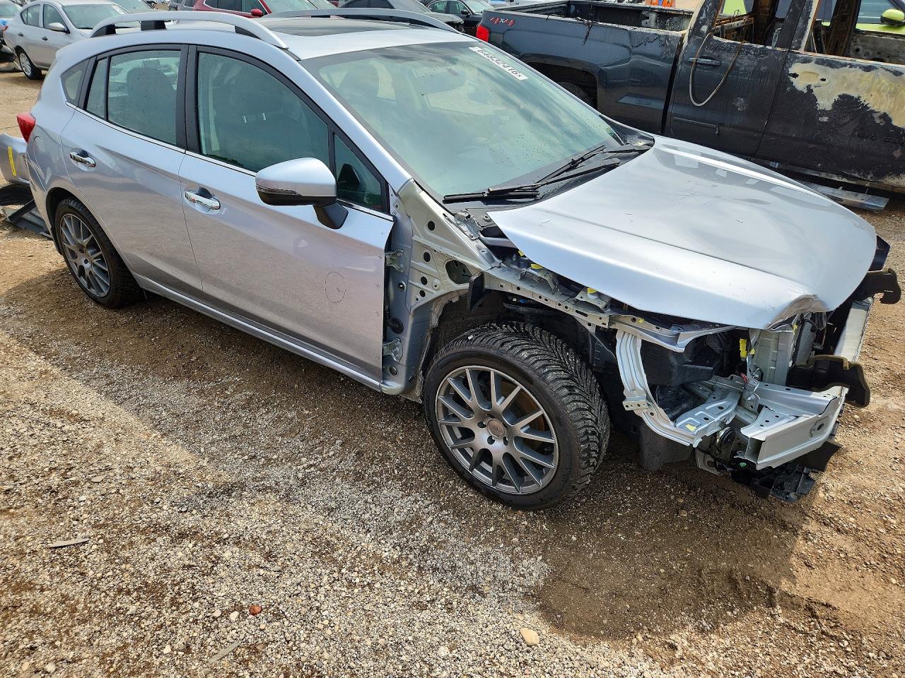 2018 Subaru Impreza Limited Silver vin: 4S3GTAT62J3752584