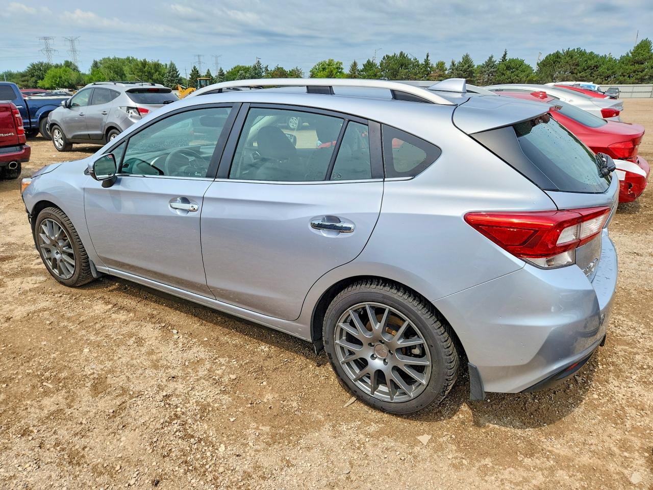 2018 Subaru Impreza Limited Silver vin: 4S3GTAT62J3752584