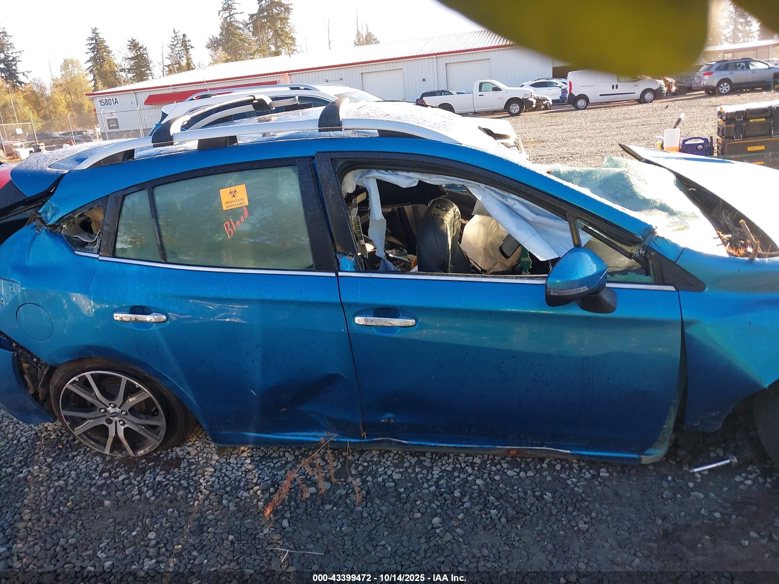 2017 Subaru Impreza 2.0i Limited Blue vin: 4S3GTAT63H3747002