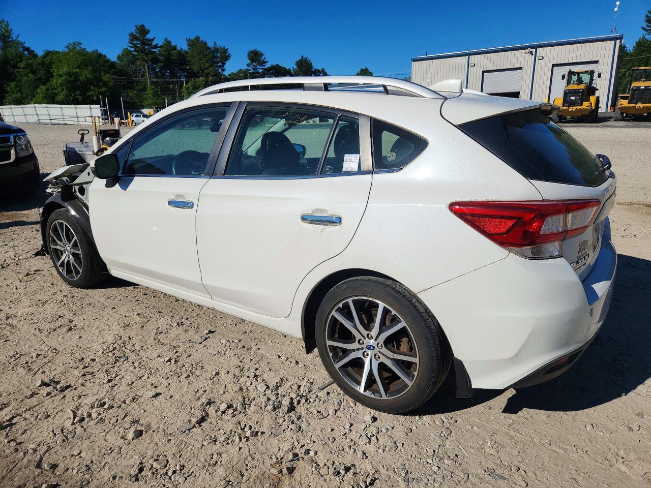 2019 Subaru Impreza Limited White vin: 4S3GTAT65K3736199