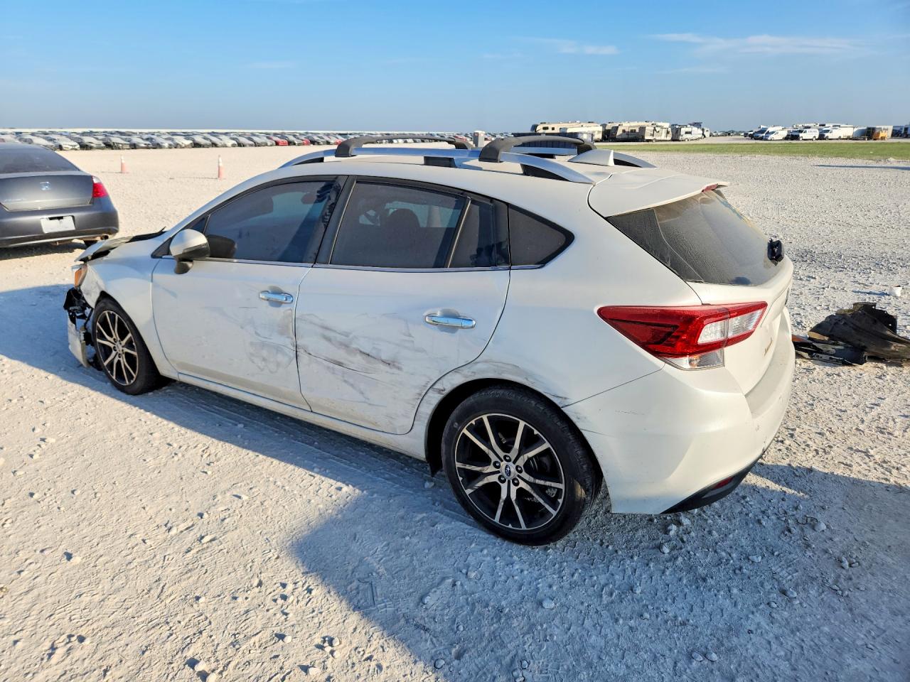2017 Subaru Impreza Limited White vin: 4S3GTAU62H3749001