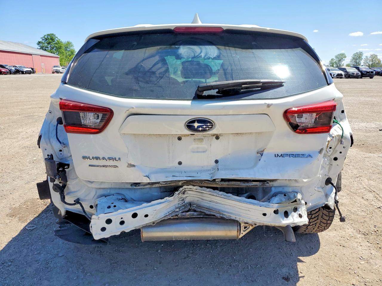2022 Subaru Impreza Limited Белый vin: 4S3GTAU64N3725228