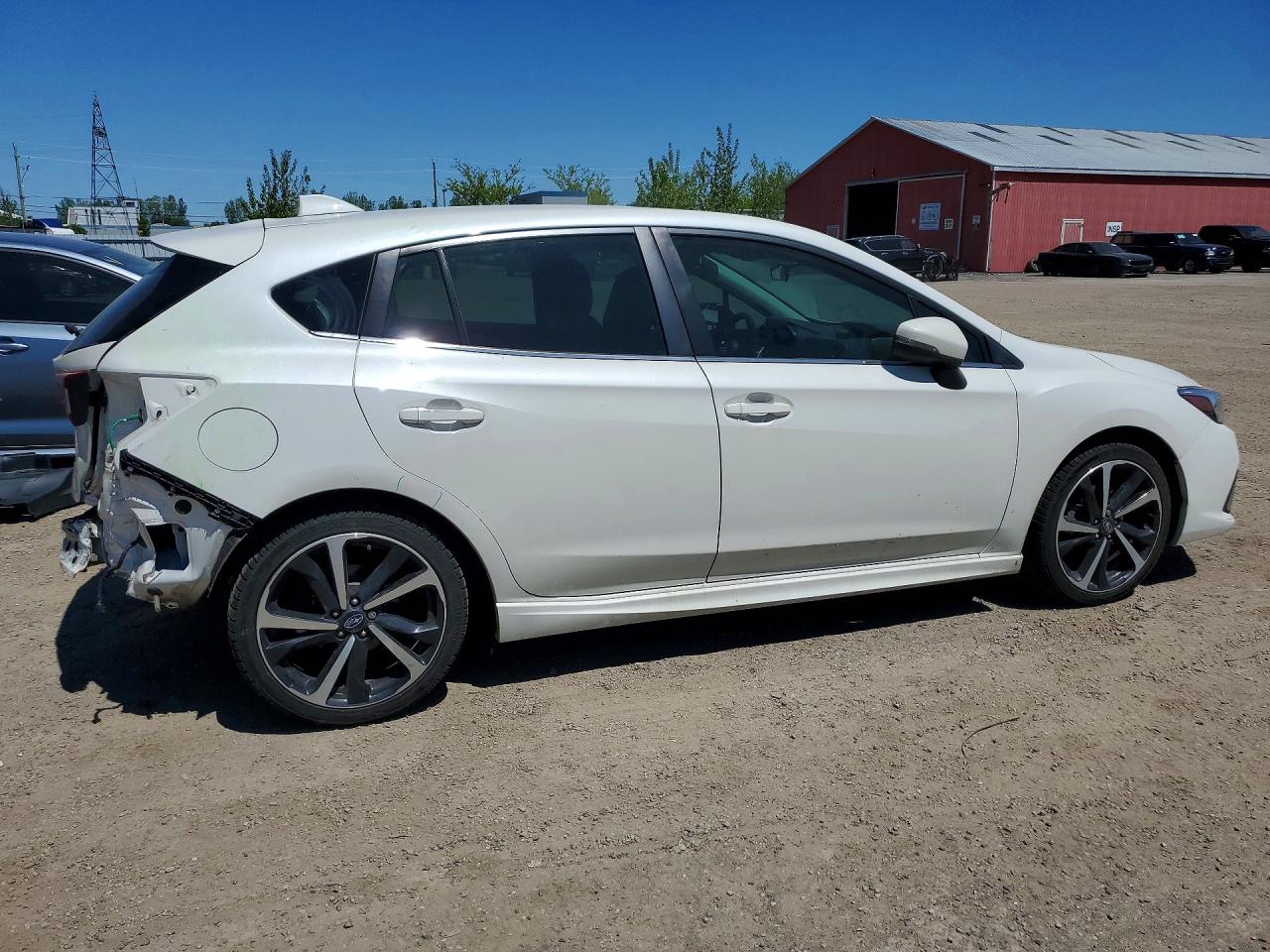 2022 Subaru Impreza Limited Белый vin: 4S3GTAU64N3725228