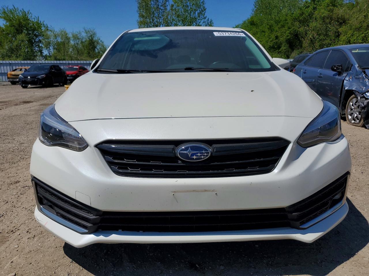 2022 Subaru Impreza Limited Белый vin: 4S3GTAU64N3725228