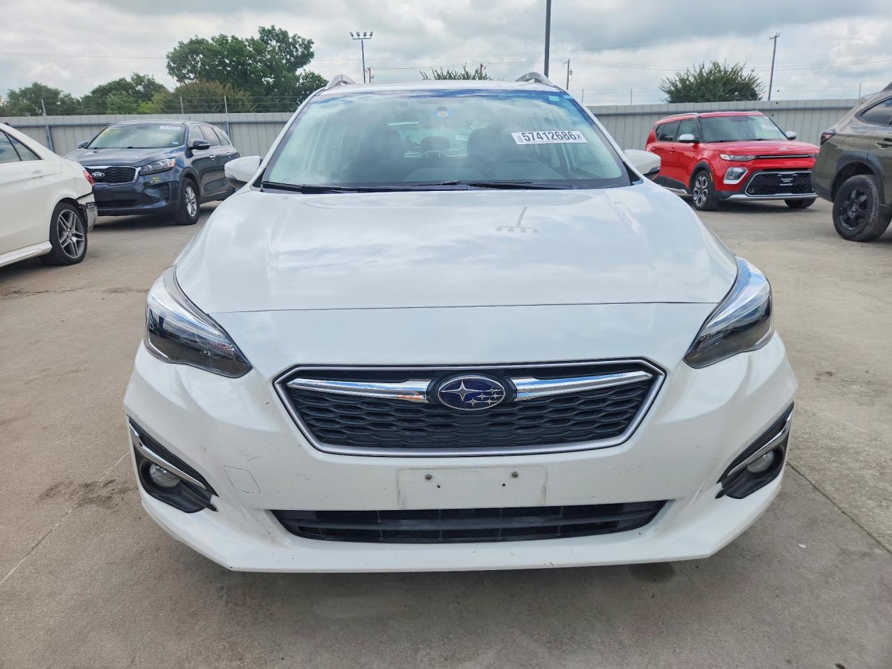 2018 Subaru Impreza Limited White vin: 4S3GTAU65J3716371