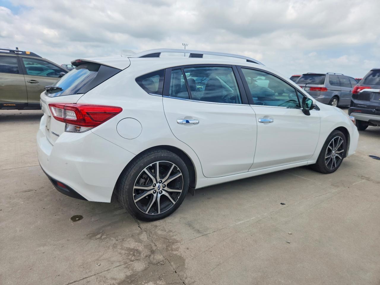 2018 Subaru Impreza Limited White vin: 4S3GTAU65J3716371