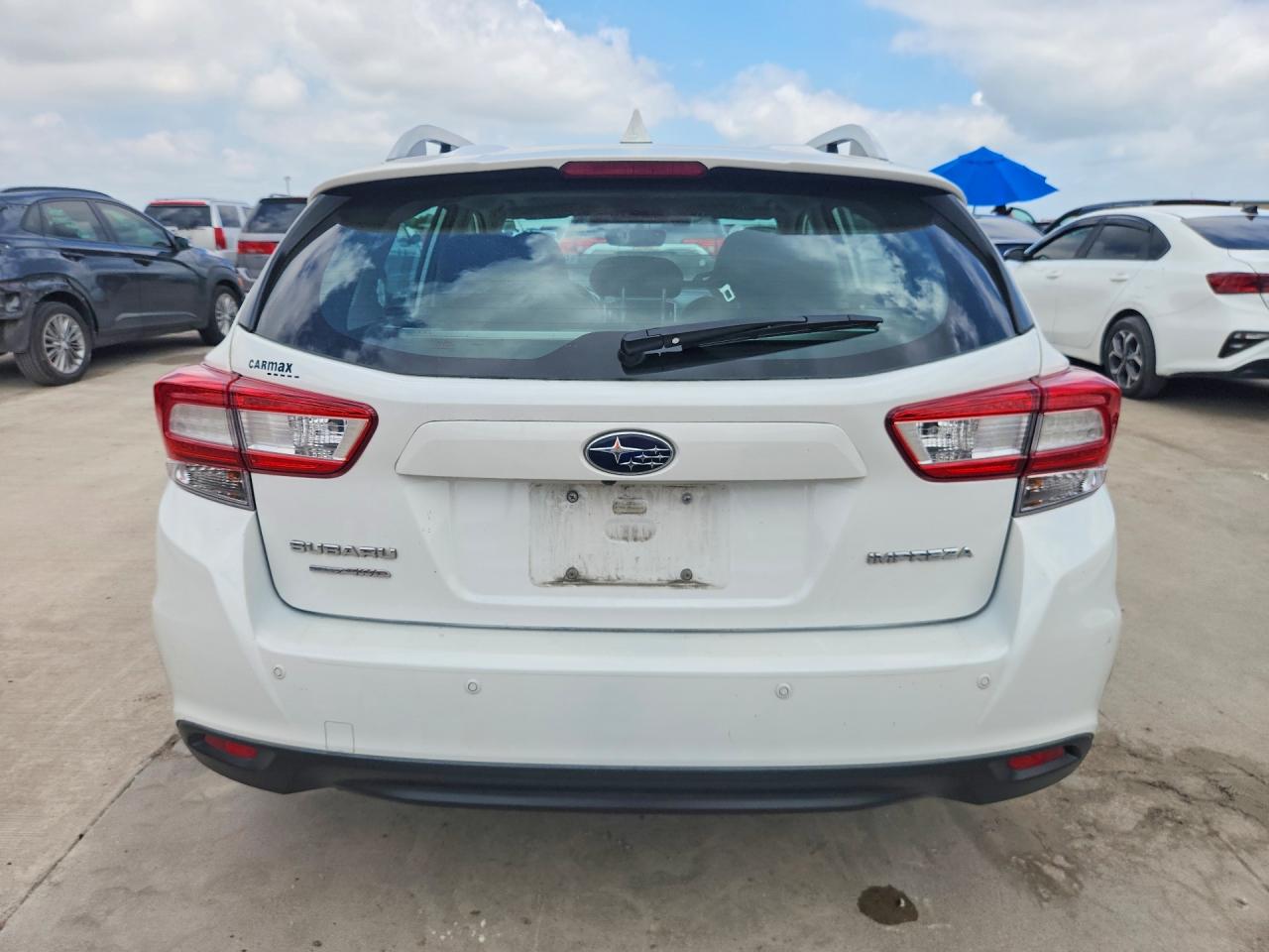 2018 Subaru Impreza Limited White vin: 4S3GTAU65J3716371