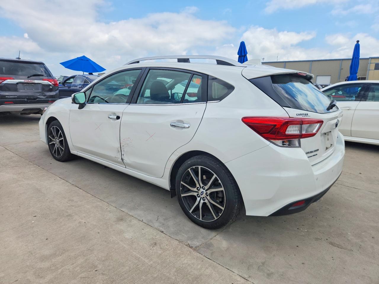 2018 Subaru Impreza Limited White vin: 4S3GTAU65J3716371