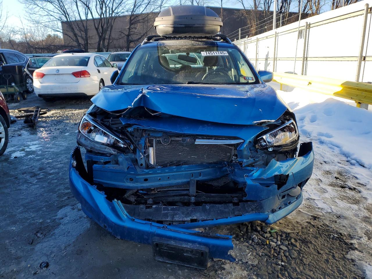 2021 Subaru Impreza Premium Blue vin: 4S3GTAV61M3708304