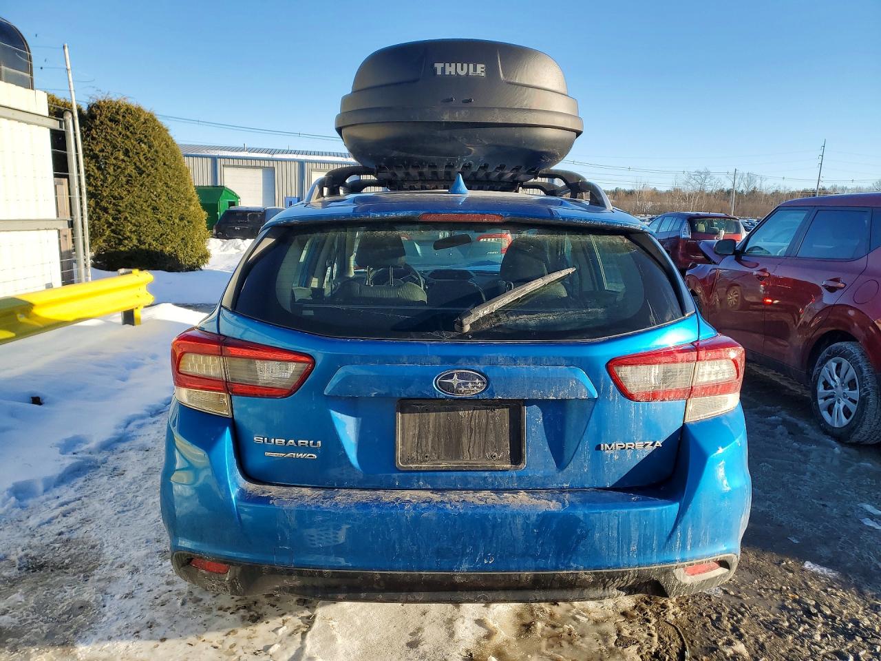 2021 Subaru Impreza Premium Blue vin: 4S3GTAV61M3708304