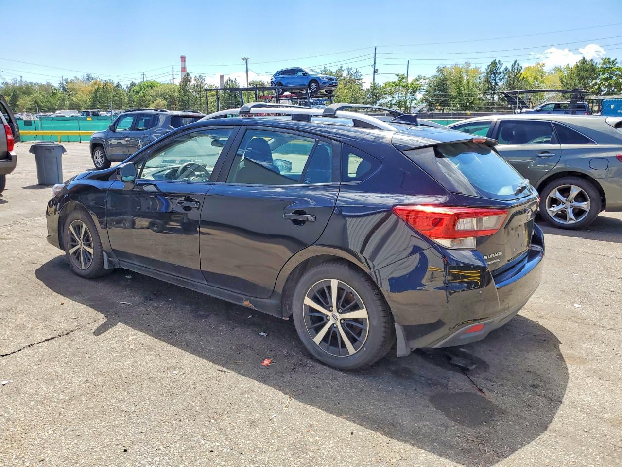 2020 Subaru Impreza Premium Черный vin: 4S3GTAV65L3721958
